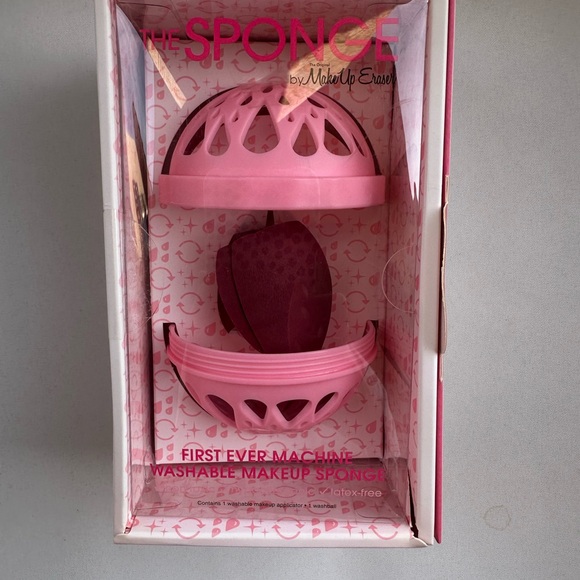 MakeUp Eraser Other - MakeUp Eraser Pink Sponge with Holder